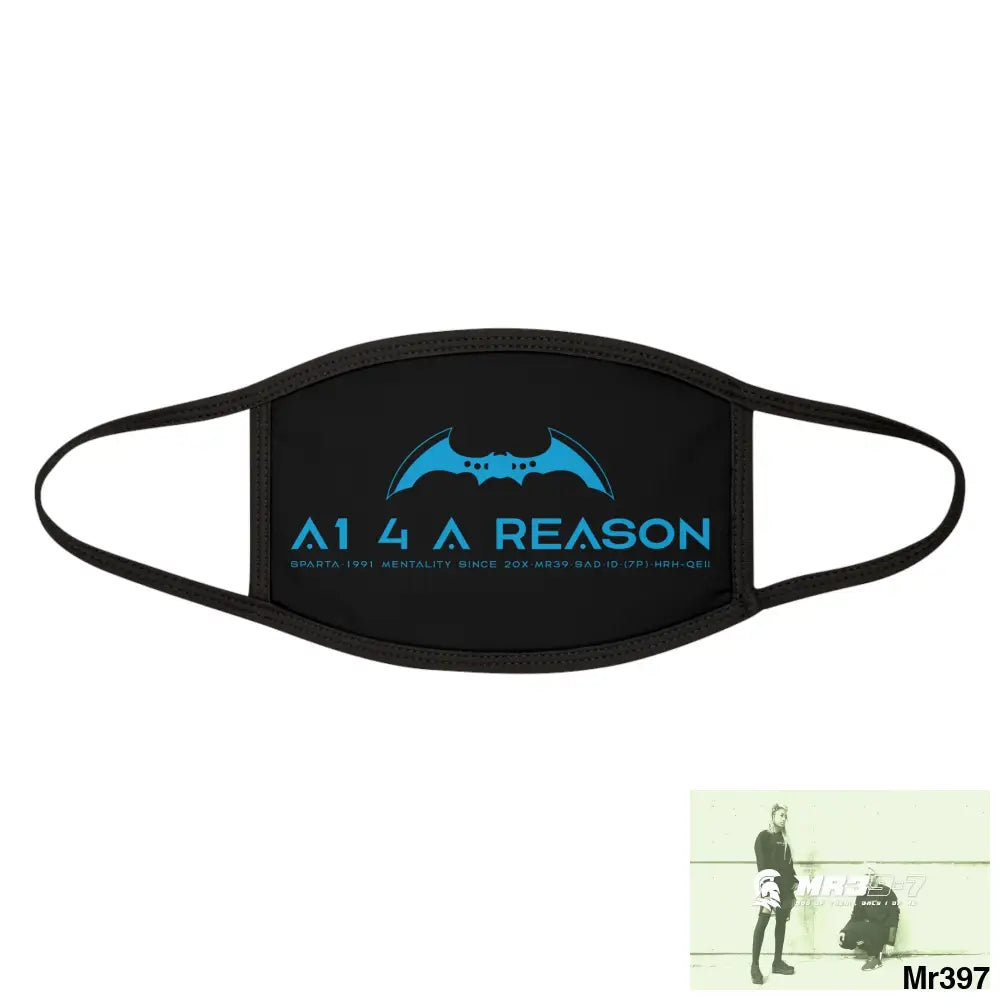 A1 4 A Reason Mixed-Fabric Face Mask One size Accessories