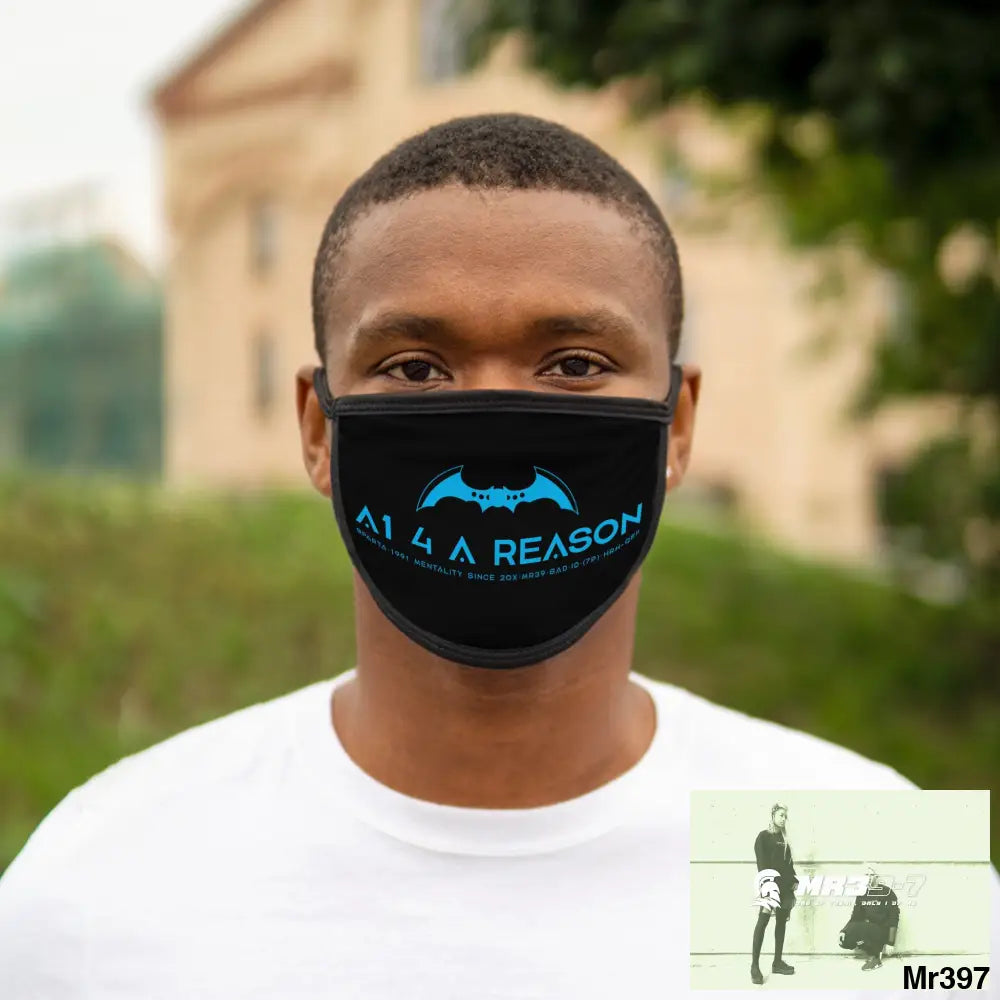 A1 4 A Reason Mixed-Fabric Face Mask One size Accessories