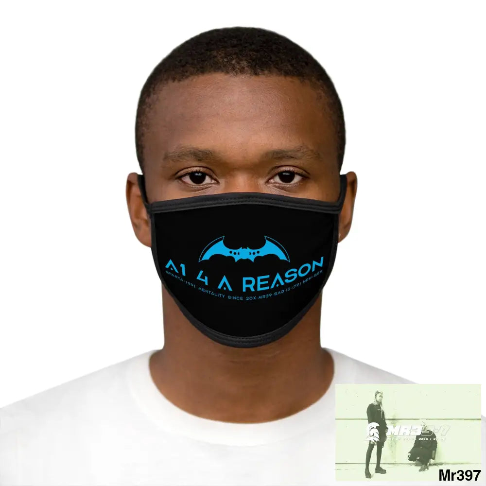 A1 4 A Reason Mixed-Fabric Face Mask One size Accessories