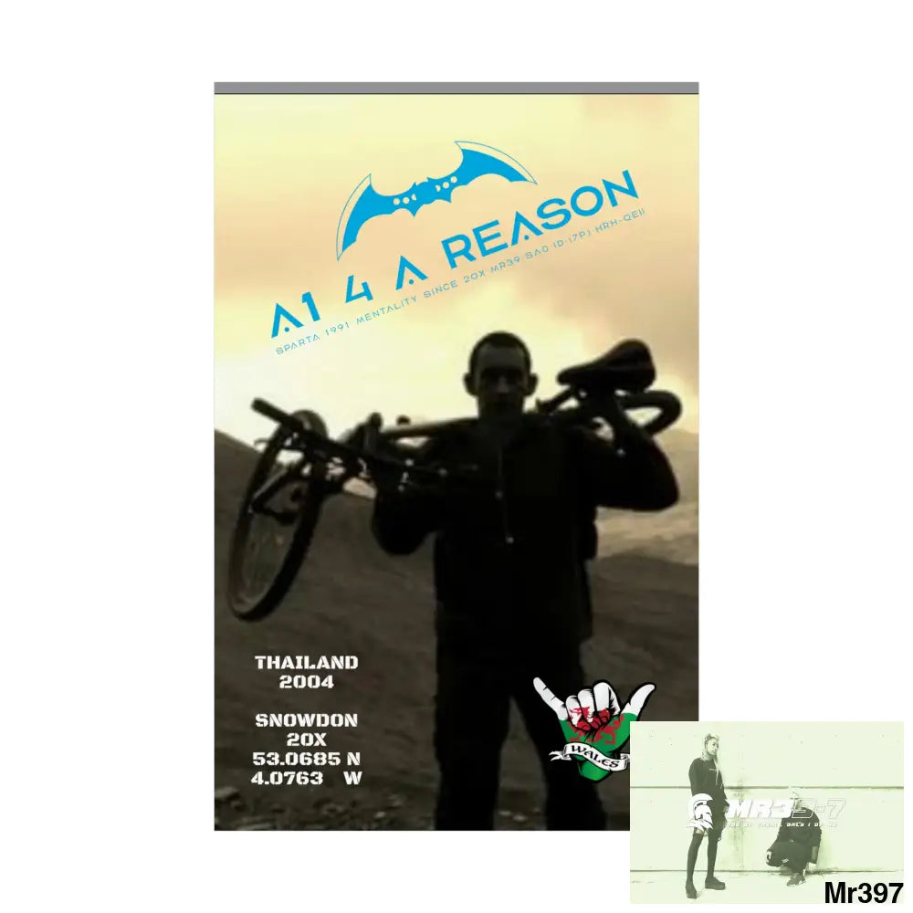 A1 4 A Reason My birthday Beating not 20X Snowdon Matte Vertical Posters Poster