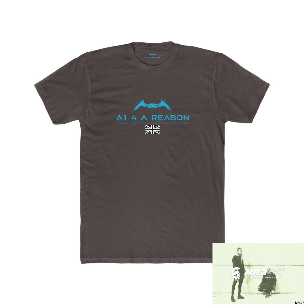 A1 4 A Reason My Life My Deaths Their Plans failed.Tactical GB Men’s Cotton Crew Tee Solid Dark Chocolate / S T-Shirt