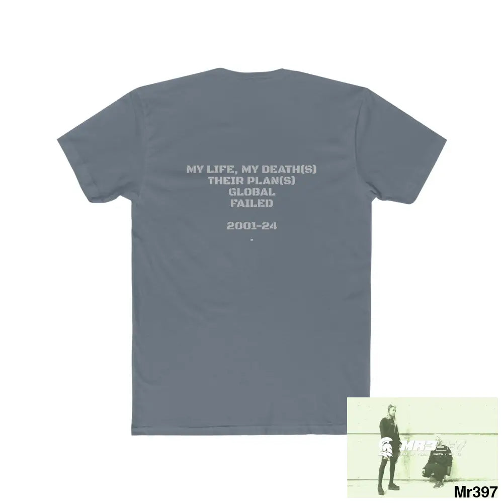 A1 4 A Reason My Life My Deaths Their Plans failed.Tactical GB Men’s Cotton Crew Tee T-Shirt