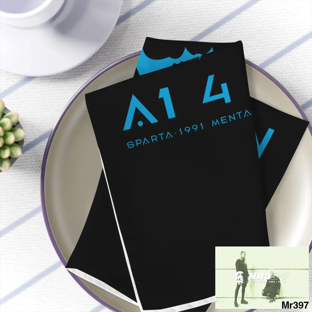 A1 4 A Reason Napkins 4-piece set / White / 19’’ × 19’’ Accessories