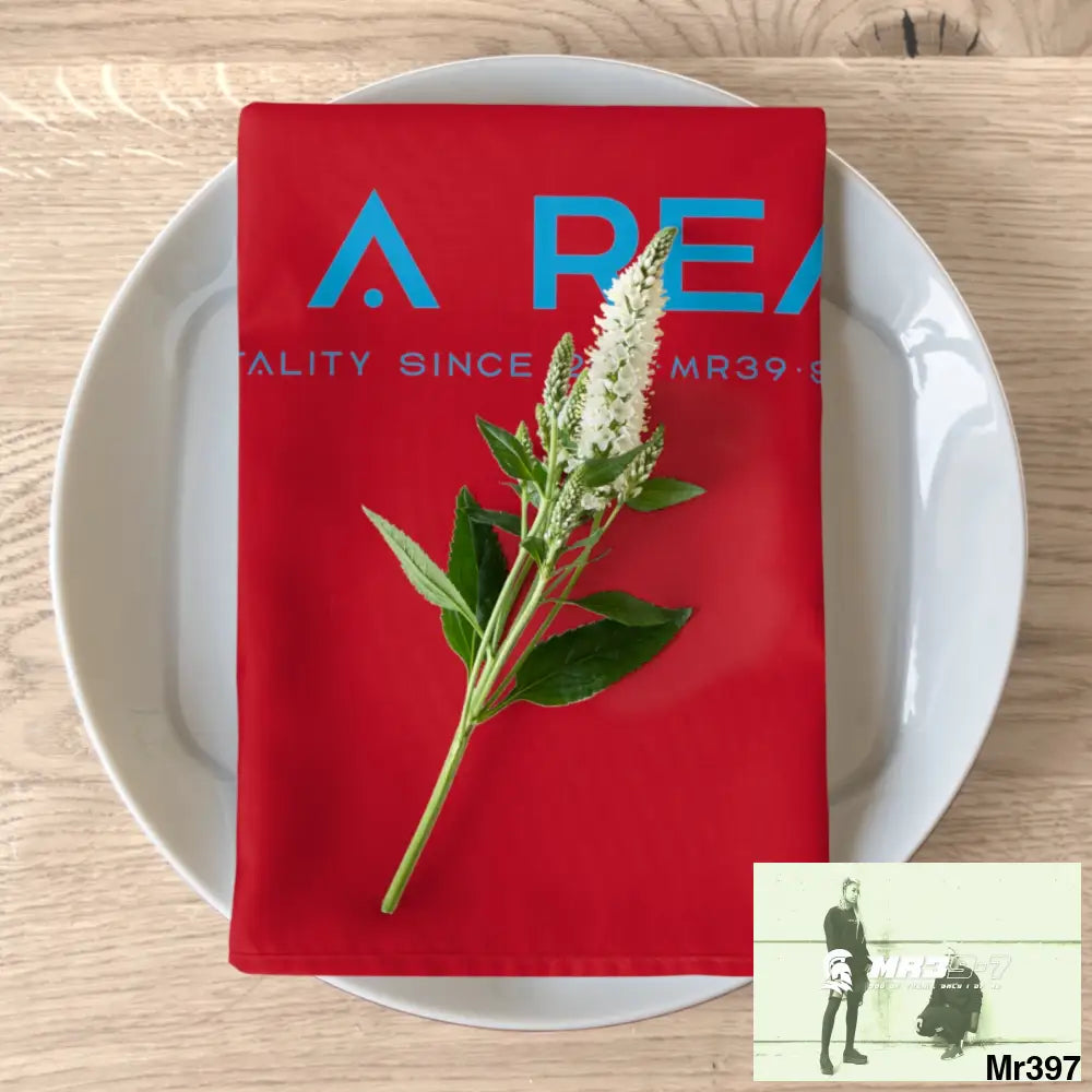 A1 4 A Reason Napkins 4-piece set / White / 19’’ × 19’’ Accessories