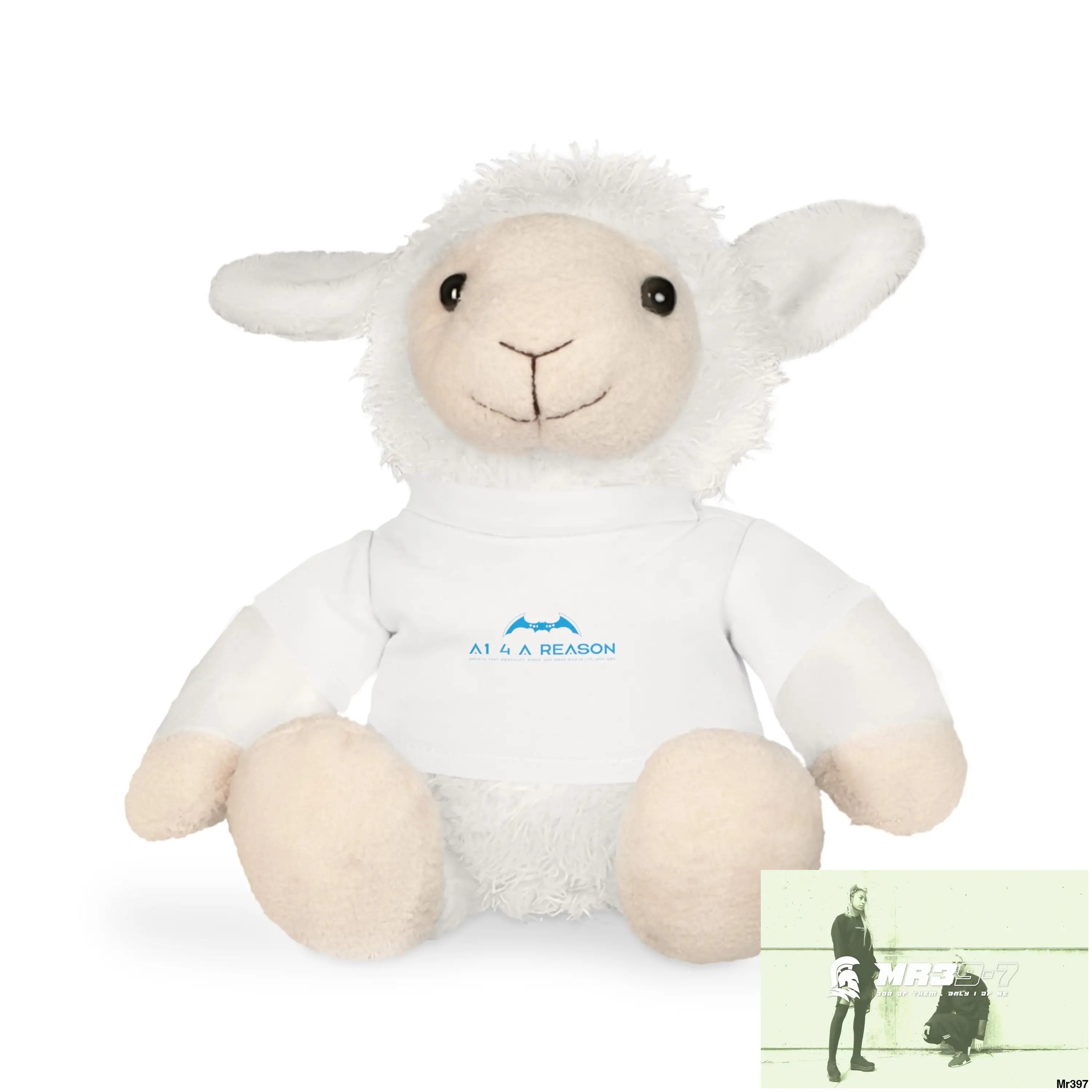A1 4 A Reason Plush Toy with T-Shirt Sheep / White / One size Accessories