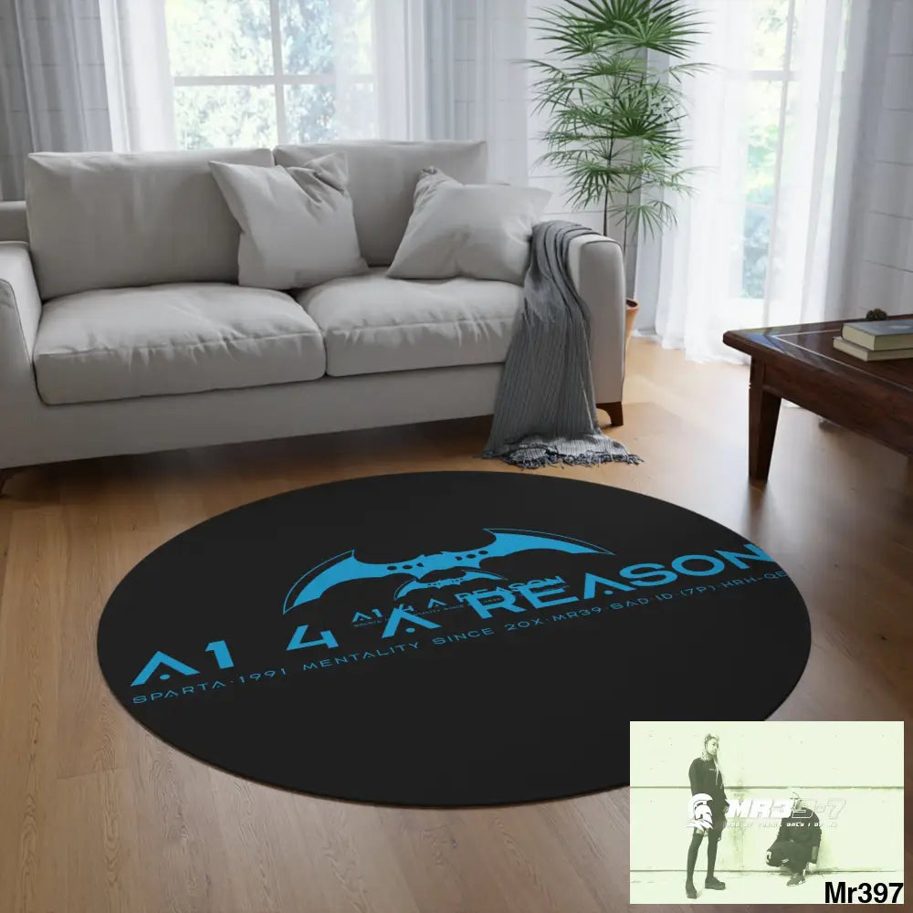 A1 4 A Reason Round Rug 60’’ × 60’’ Home Decor