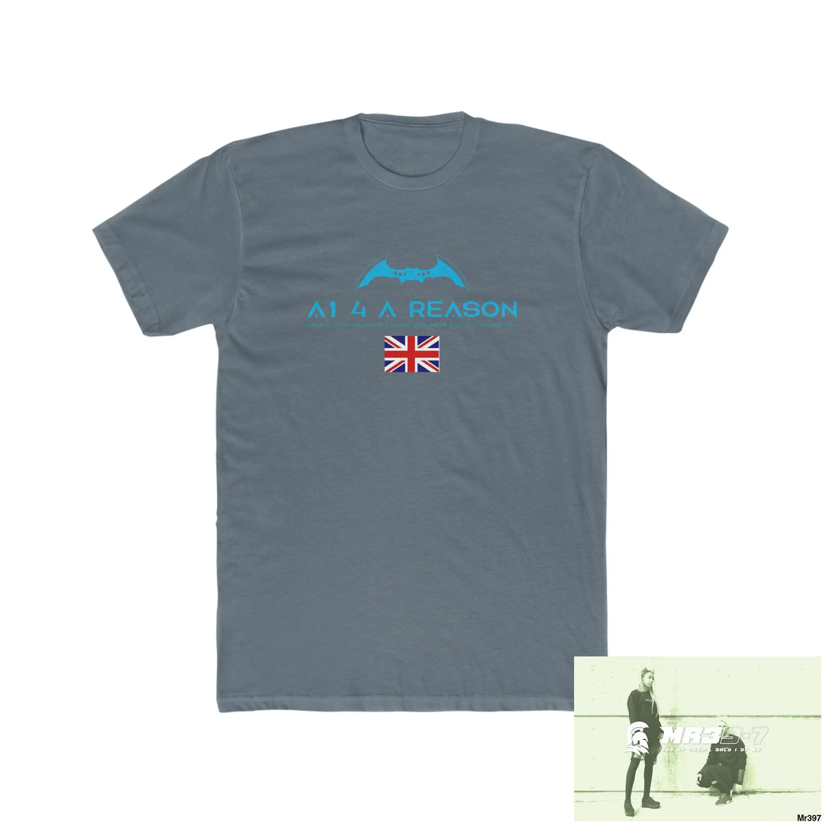 A1 4 A Reason Shrewsbury My Work 2022-23 - Men’s Cotton Crew Tee Solid Indigo / S T-Shirt