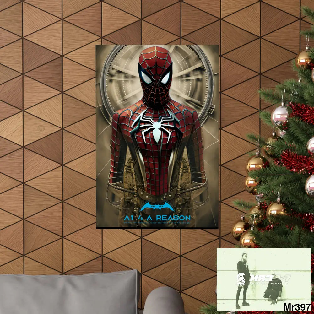 A1 4 A Reason Steampunk SpiderMan Graphic Matte Vertical Posters Poster