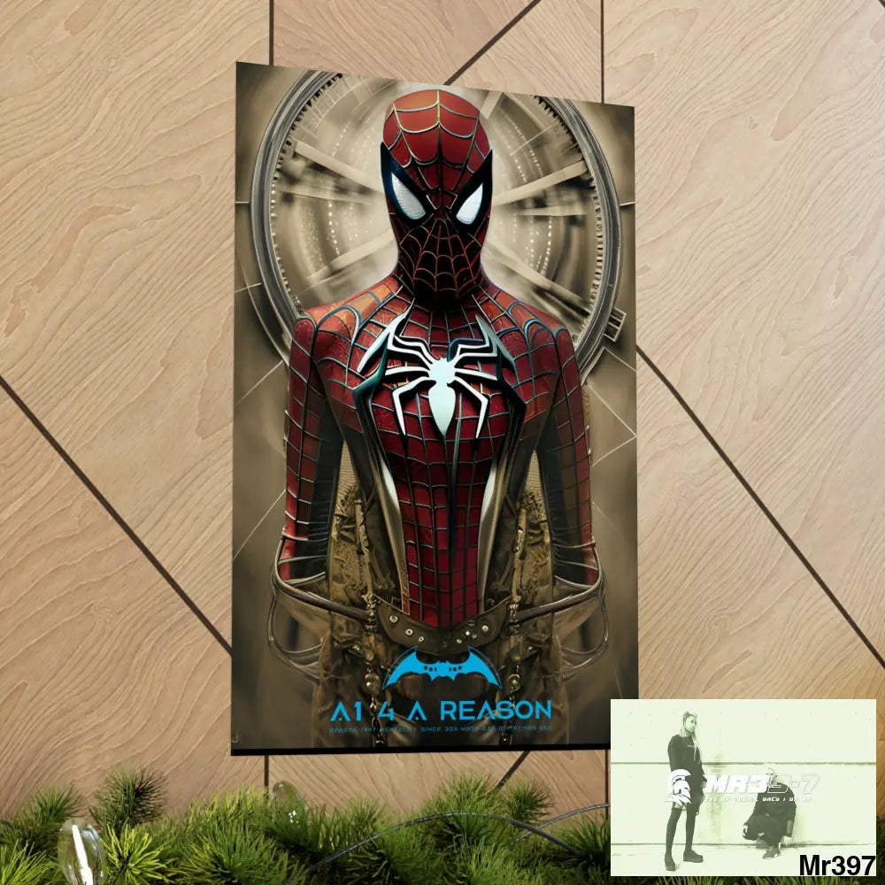 A1 4 A Reason Steampunk SpiderMan Graphic Matte Vertical Posters Poster