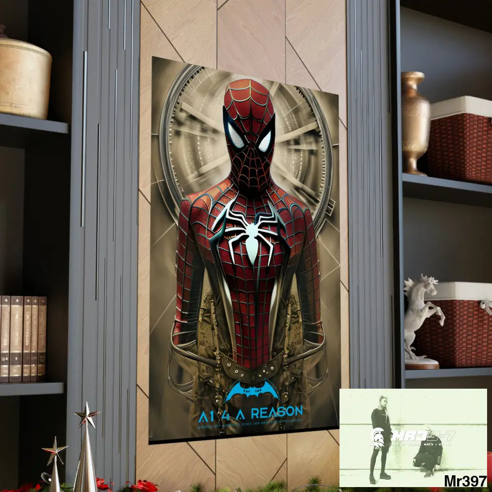 A1 4 A Reason Steampunk SpiderMan Graphic Matte Vertical Posters Poster