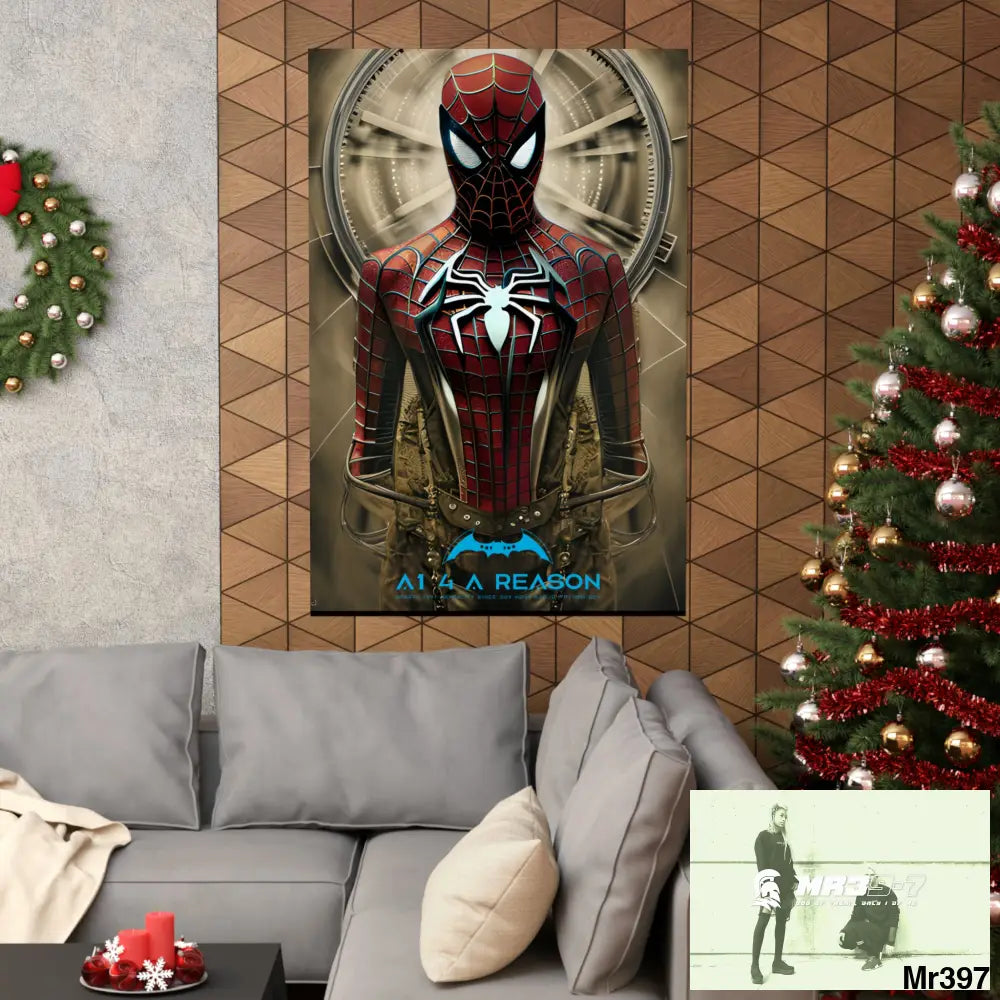 A1 4 A Reason Steampunk SpiderMan Graphic Matte Vertical Posters Poster
