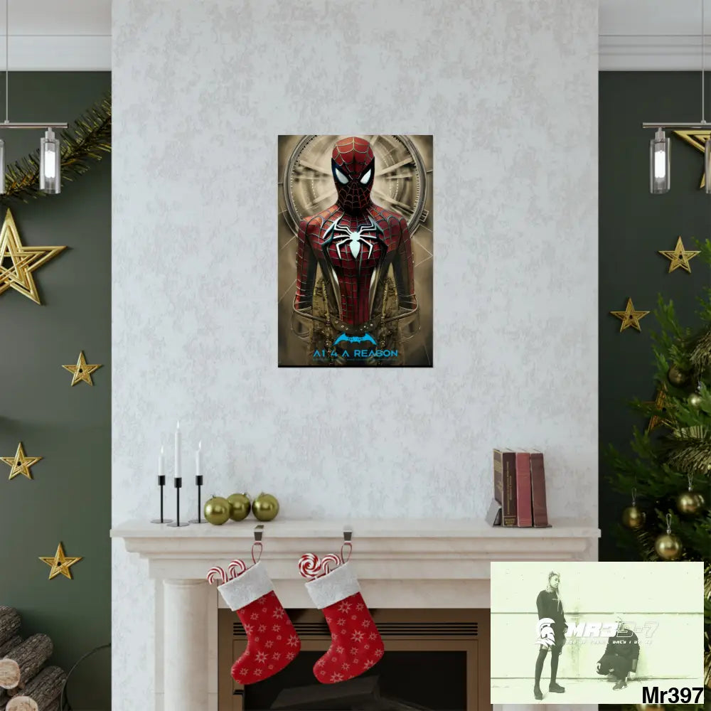 A1 4 A Reason Steampunk SpiderMan Graphic Matte Vertical Posters Poster