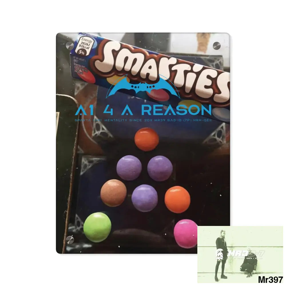 A1 4 A Reason Straight of the Train Via Kenya - Barmouth June 2015 A1-School Acrylic Wall Art Panels 11″ x 14″