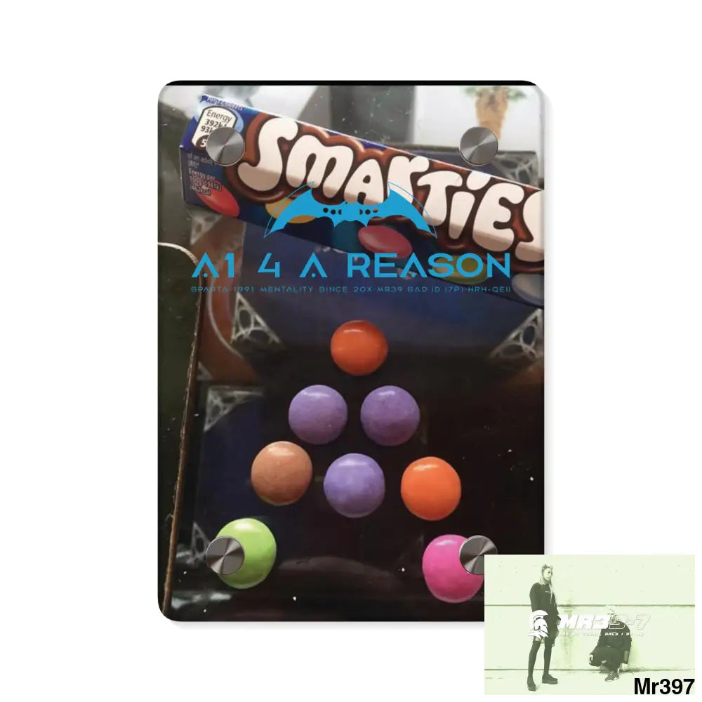 A1 4 A Reason Straight of the Train Via Kenya - Barmouth June 2015 A1-School Acrylic Wall Art Panels 5’’ x 7’’