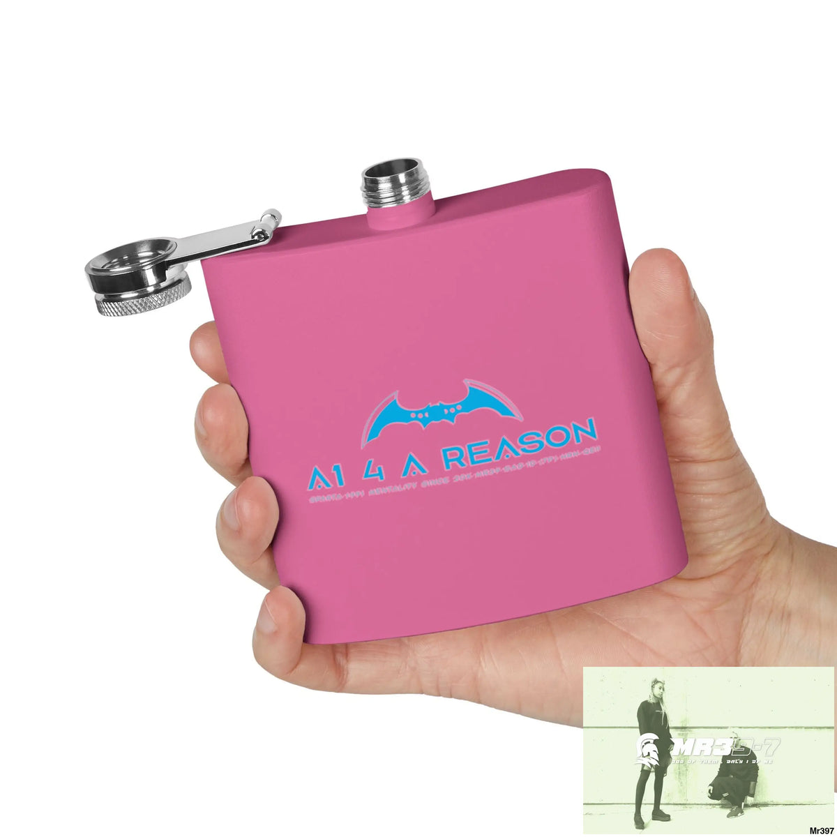 A1 4 A Reason Stylish Stainless Steel Flask for Tea/ Coffee Lovers - 6oz Personalized Gift Mug