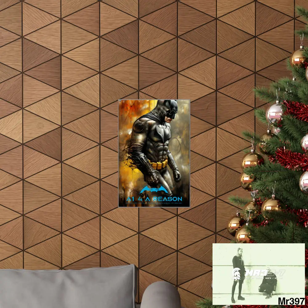 A1 4 A reason Super Resolution Batpain Steampunk Graphic Matte Vertical Posters Poster