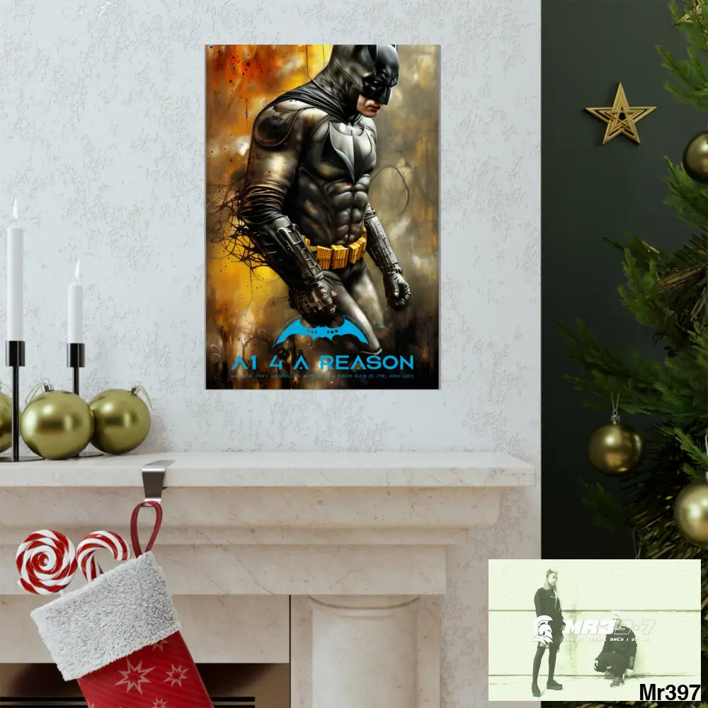 A1 4 A reason Super Resolution Batpain Steampunk Graphic Matte Vertical Posters Poster