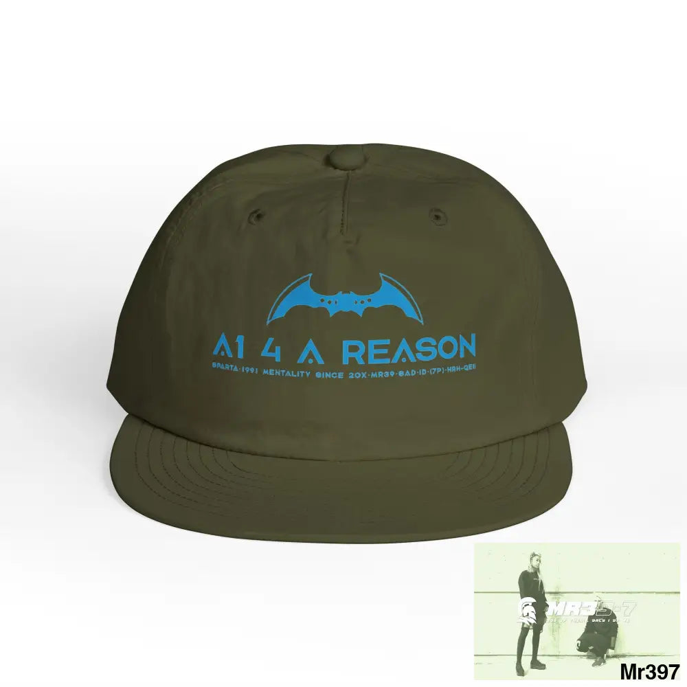 A1 4 A Reason Surf Cap - Beach Vibes Summer Accessory Surfing Gift Casual Wear Outdoor Cap Army / One size Hats