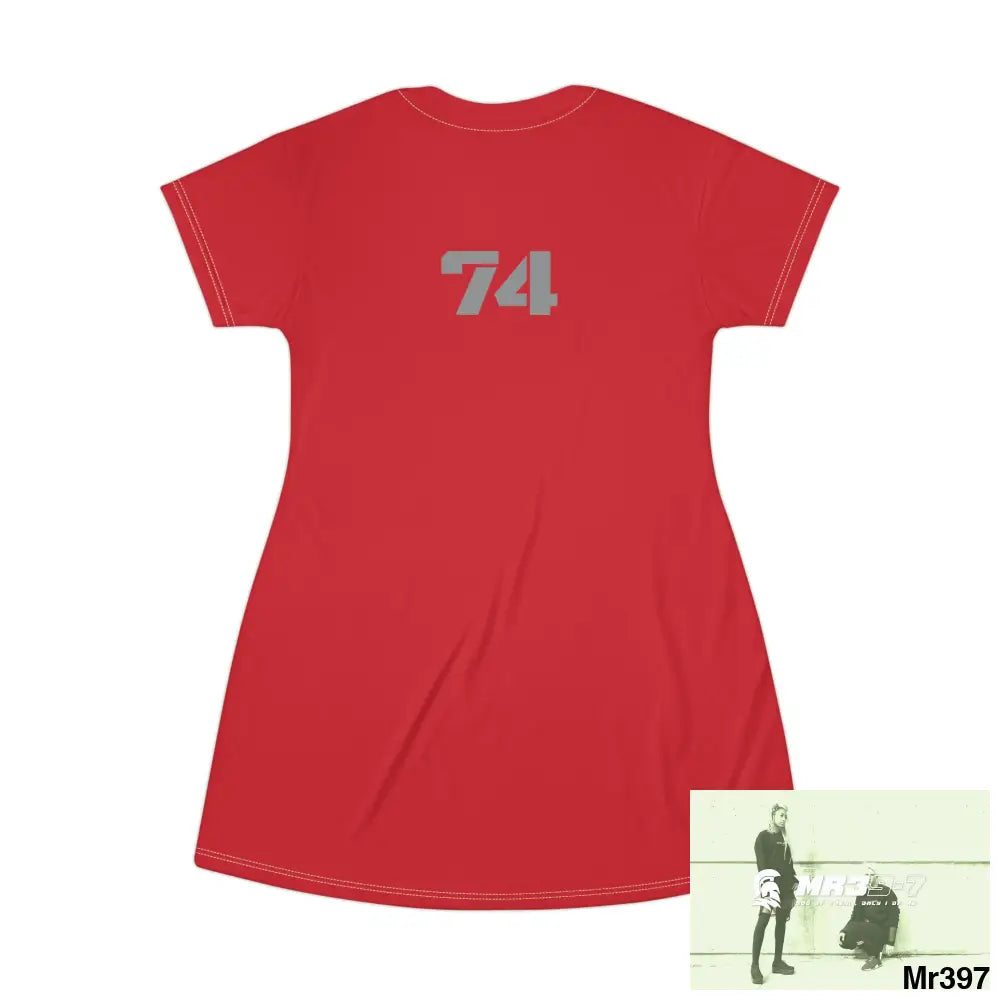 A1 4 A Reason T-Shirt Dress (AOP) All Over Prints