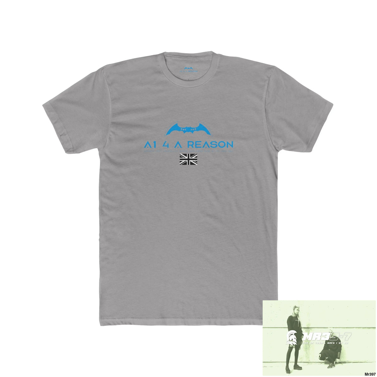 A1 4 A Reason Tactical GB 2012 My Work Colwyn Bay 2012 Men’s Cotton Crew Tee Solid Light Grey / S T-Shirt