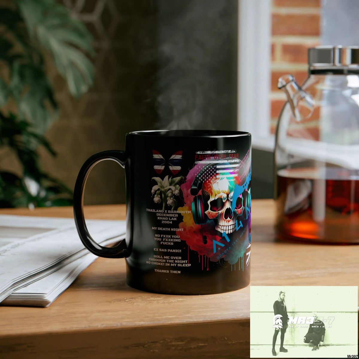 A1 4 A Reason Tactical SAS Roll over 11oz Black Mug GB / Thailand/ Bermo /Wales My Death /Murder night 2004 11oz Mug