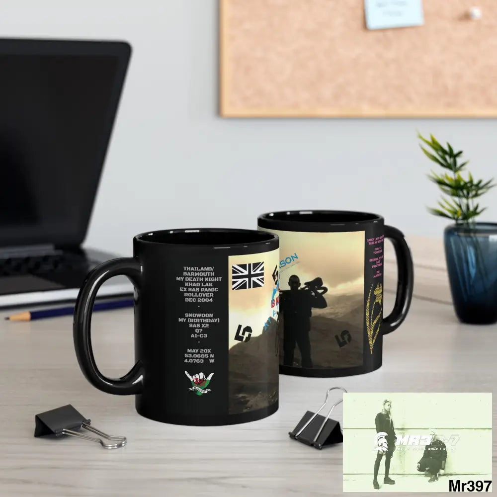 A1 4 A Reason Tactical SAS Roll over Death night 04/ 20X Strike B Done MT Snowdon 11oz Black Mug GB / Thailand/ Bermo