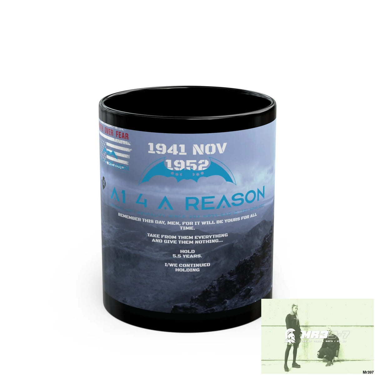A1 4 A Reason Tactical SAS Roll over Death night 04/ 20X Strike B Done MT Snowdon 11oz Black Mug GB / Thailand/ Bermo