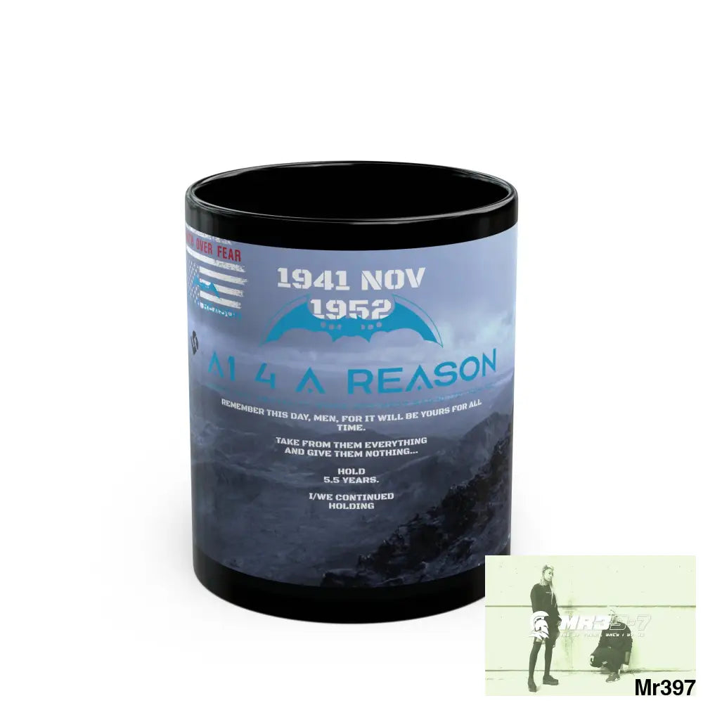 A1 4 A Reason Tactical SAS Roll over Death night 04/ 20X Strike B Done MT Snowdon 11oz Black Mug GB / Thailand/ Bermo