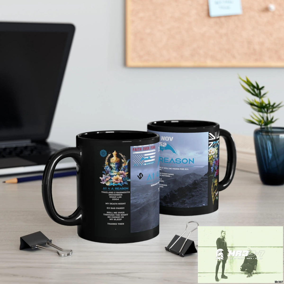 A1 4 A Reason Tactical SAS Roll over Death night 04/ 20X Strike B Done MT Snowdon 11oz Black Mug GB / Thailand/ Bermo