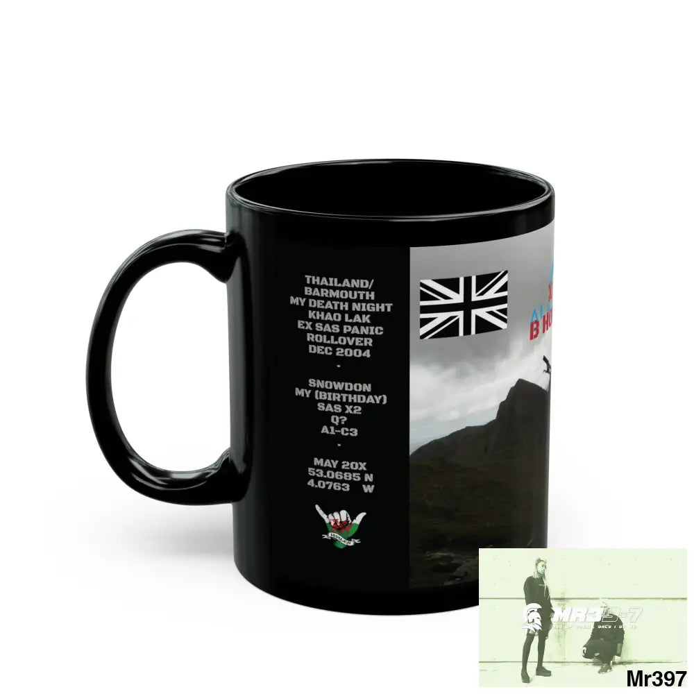 A1 4 A Reason Tactical SAS Roll over Death night 04/ 20X Strike B Done MT Snowdon 11oz Black Mug GB / Thailand/ Bermo