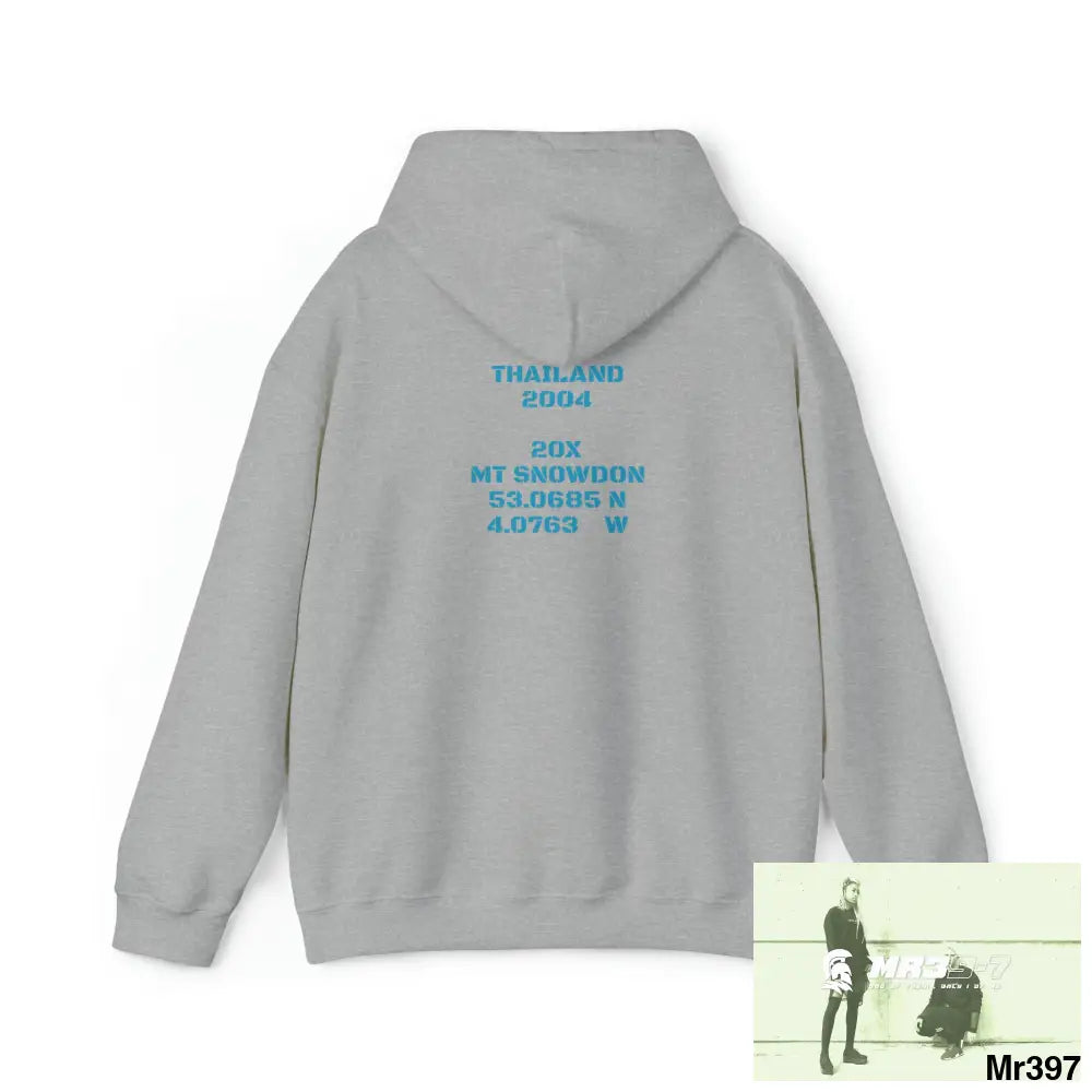 A1 4 A Reason Thailand 04 to 20X Mt Snowdon link up SAS My Birthday death not Heavy Blend™ Hooded Sweatshirt Hoodie