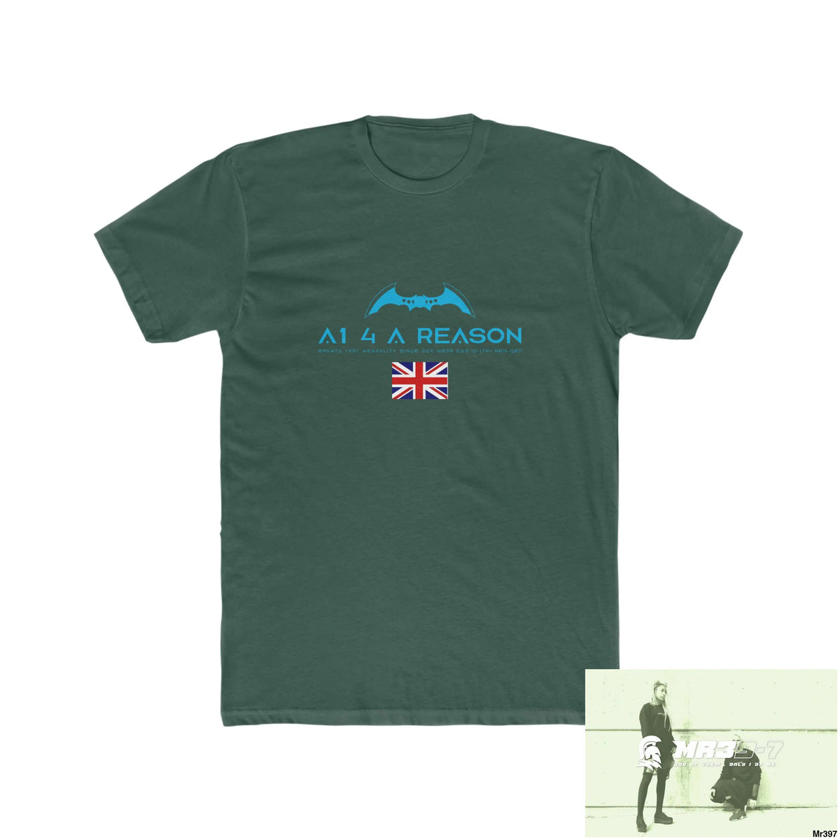 A1 4 A Reason & The Columbians Shrewsbury 2016 My Work 2022-23 - Men’s Cotton Crew Tee Solid Forest Green / S T-Shirt