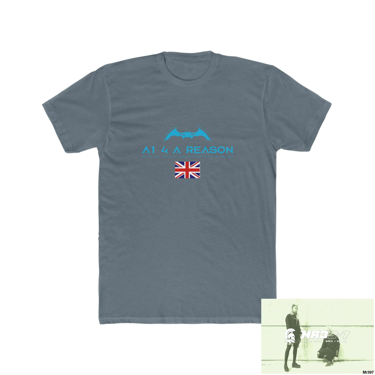 A1 4 A Reason & The Columbians Shrewsbury 2016 My Work 2022-23 - Men’s Cotton Crew Tee Solid Indigo / S T-Shirt
