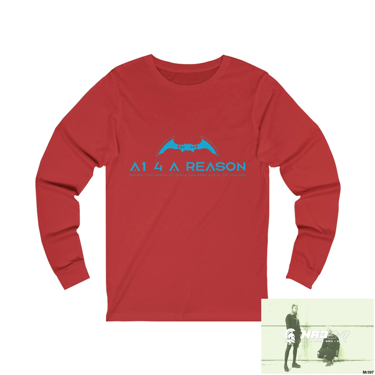 A1 4 A Reason Unisex Jersey Long Sleeve Tee S / Red Long-sleeve