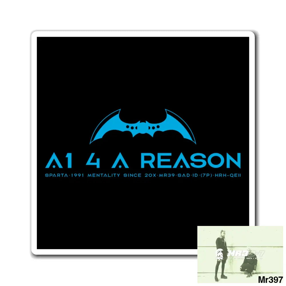 A1 4 A Reason Vigilante Magnet 4’’ × 4’’ Paper products