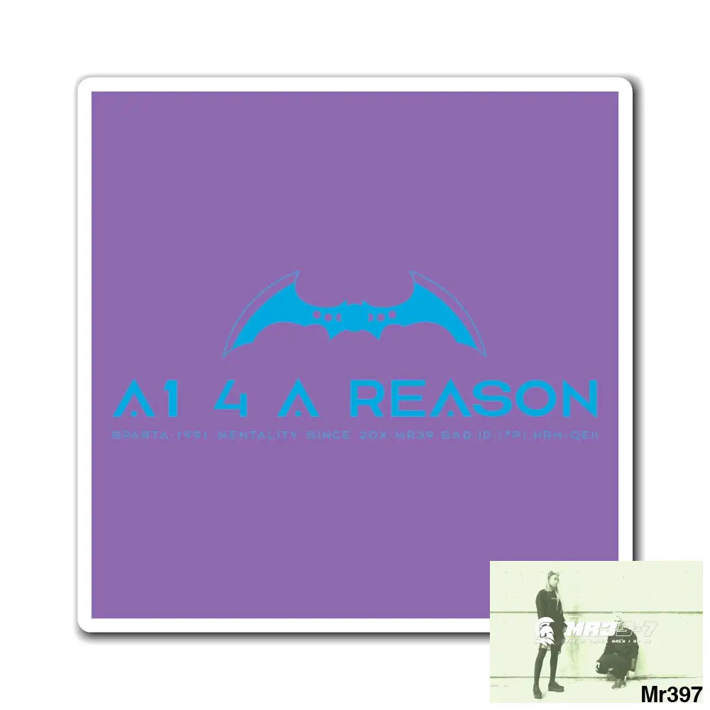 A1 4 A Reason Vigilante Magnet 4’’ × 4’’ Paper products