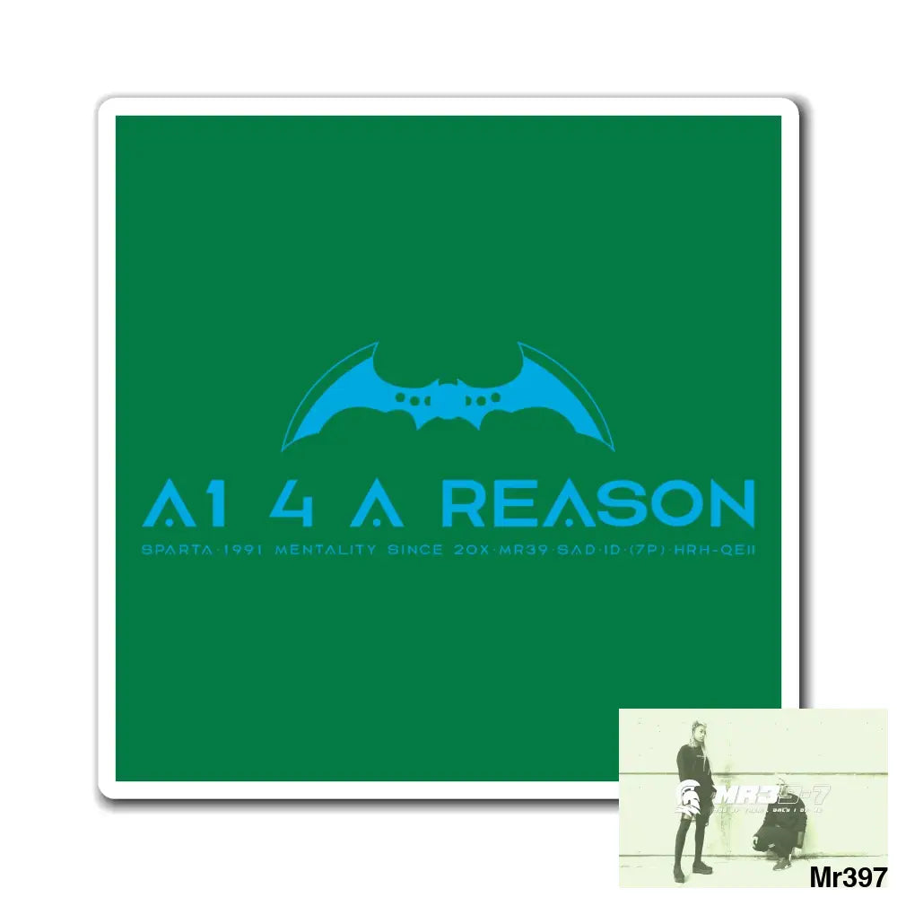 A1 4 A Reason Vigilante Magnet 4’’ × 4’’ Paper products