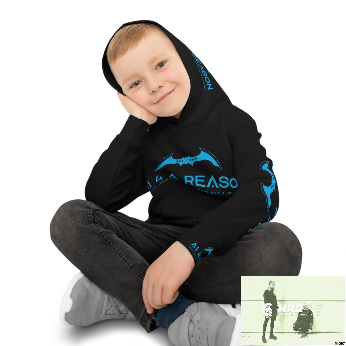 A1 4 A Reason with Tactical inside hood A1 Who dares Wins Mentality -. Children’s Hoodie (AOP) 2XS All Over Prints