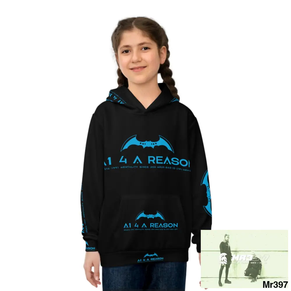A1 4 A Reason with Tactical inside hood A1 Who dares Wins Mentality -. Children’s Hoodie (AOP) All Over Prints