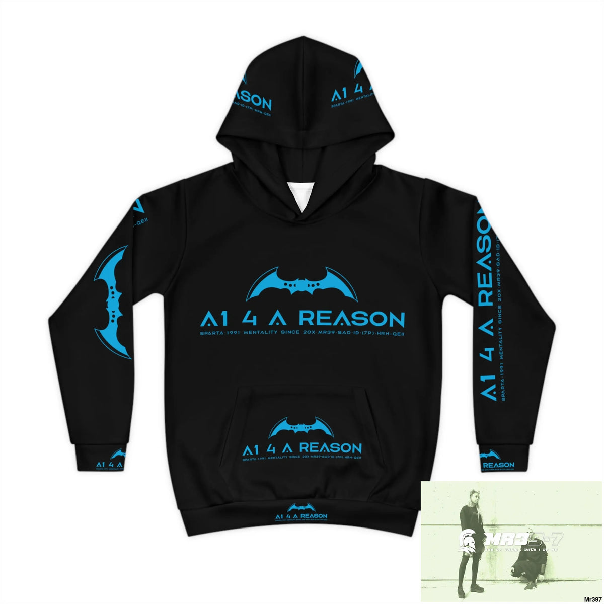 A1 4 A Reason with Tactical inside hood A1 Who dares Wins Mentality -. Children’s Hoodie (AOP) All Over Prints