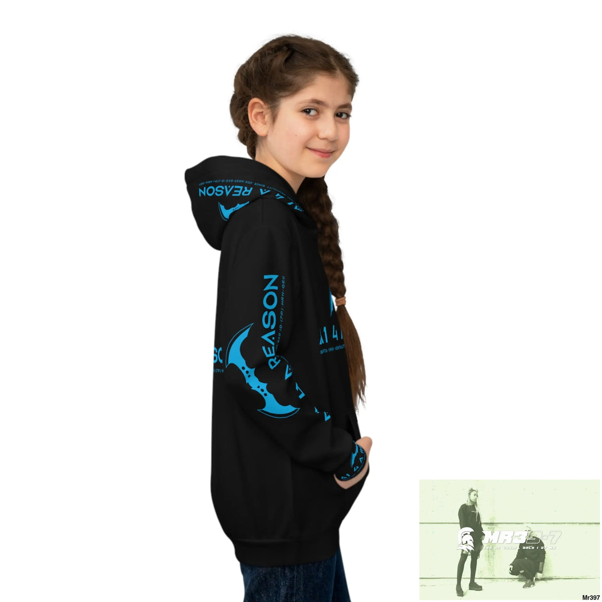 A1 4 A Reason with Tactical inside hood A1 Who dares Wins Mentality -. Children’s Hoodie (AOP) All Over Prints