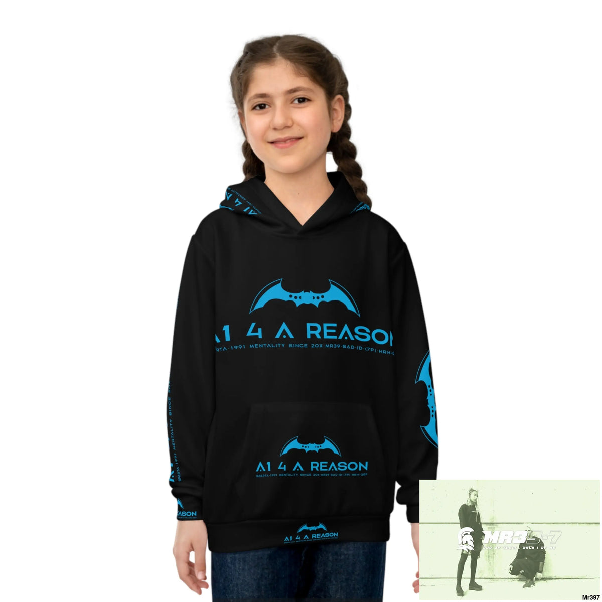 A1 4 A Reason with Tactical inside hood A1 Who dares Wins Mentality -. Children’s Hoodie (AOP) All Over Prints