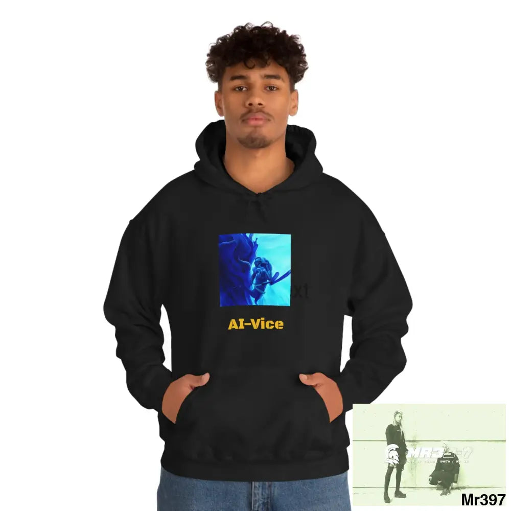 A1 4 Q & C 1 Penny Vigilante Dahab Heavy Blend™ Hooded Sweatshirt Black / S Hoodie