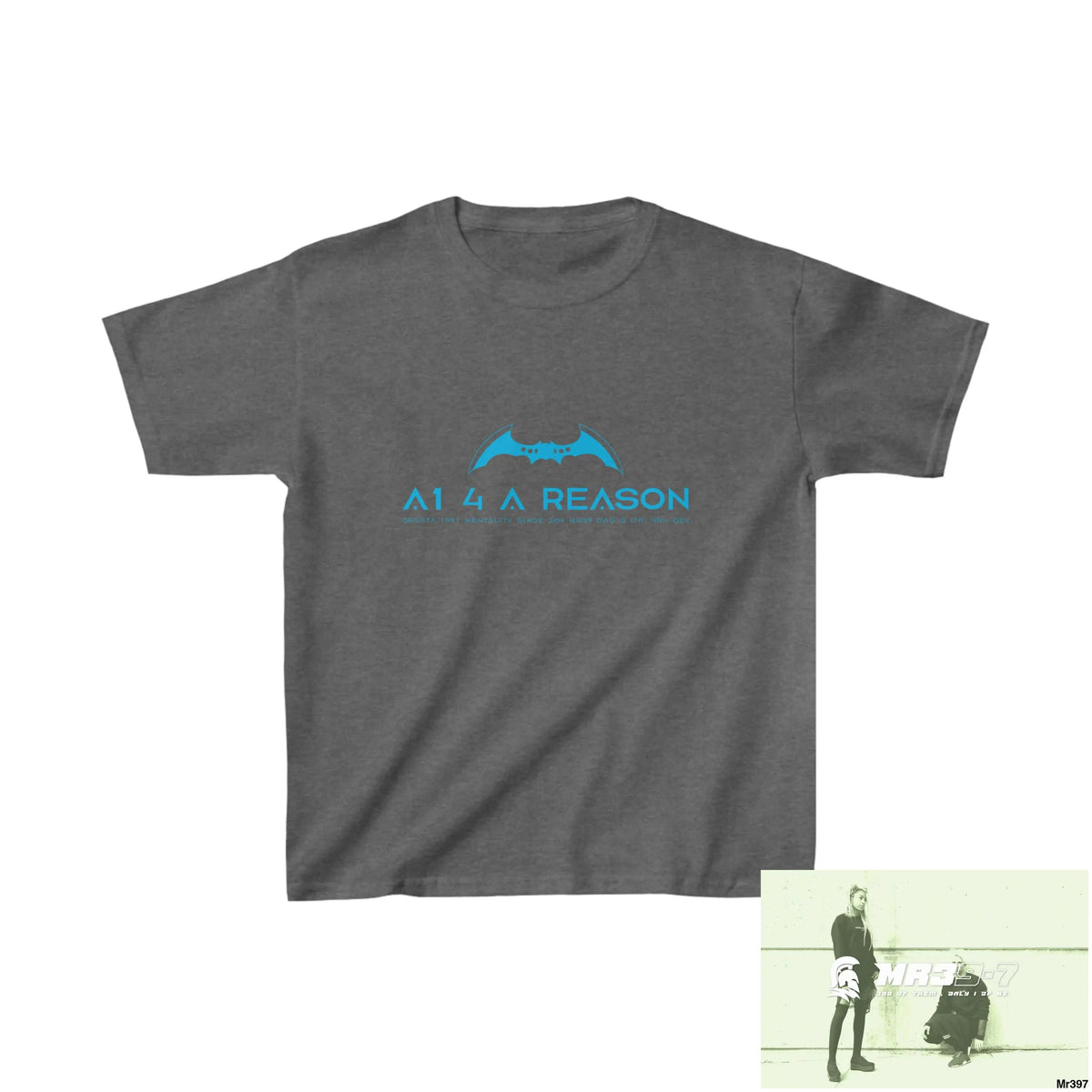 A1 4 Reason - Kids Heavy Cotton™ Tee XS / Dark Heather Kids clothes
