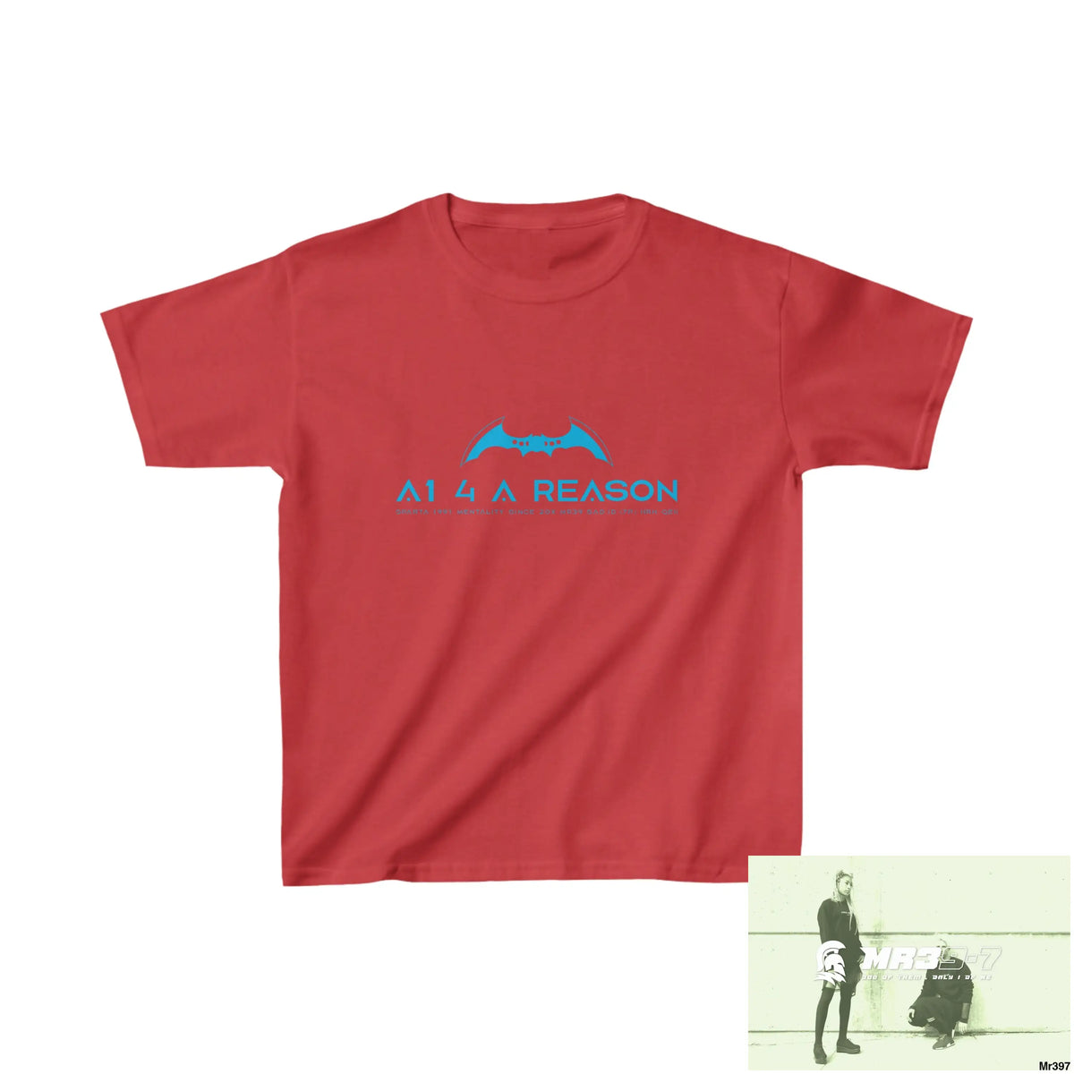 A1 4 Reason - Kids Heavy Cotton™ Tee XS / Red Kids clothes