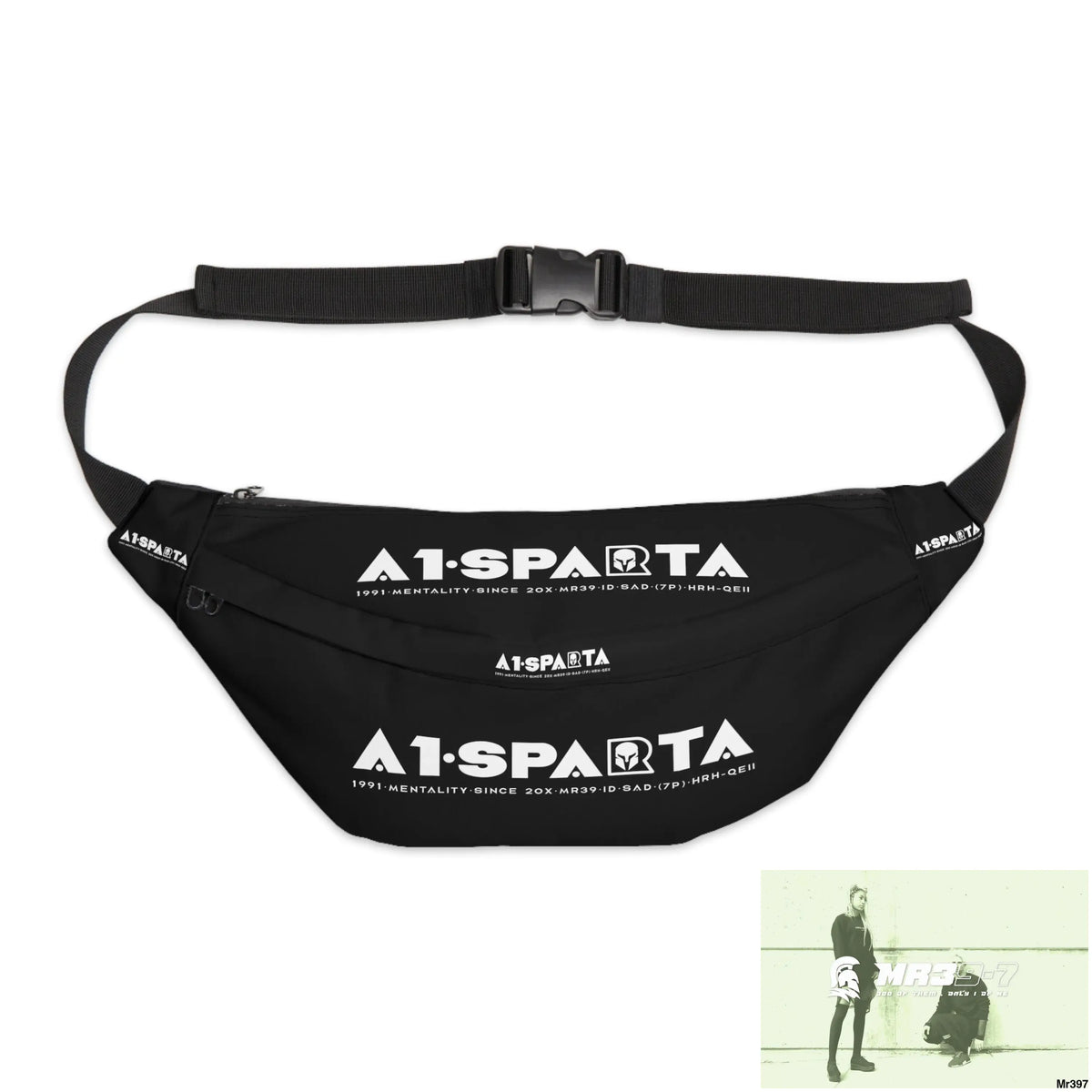 A1-Peace Sparta a1Large Fanny Pack 8’’ × 9’’ × 4’’ Bags