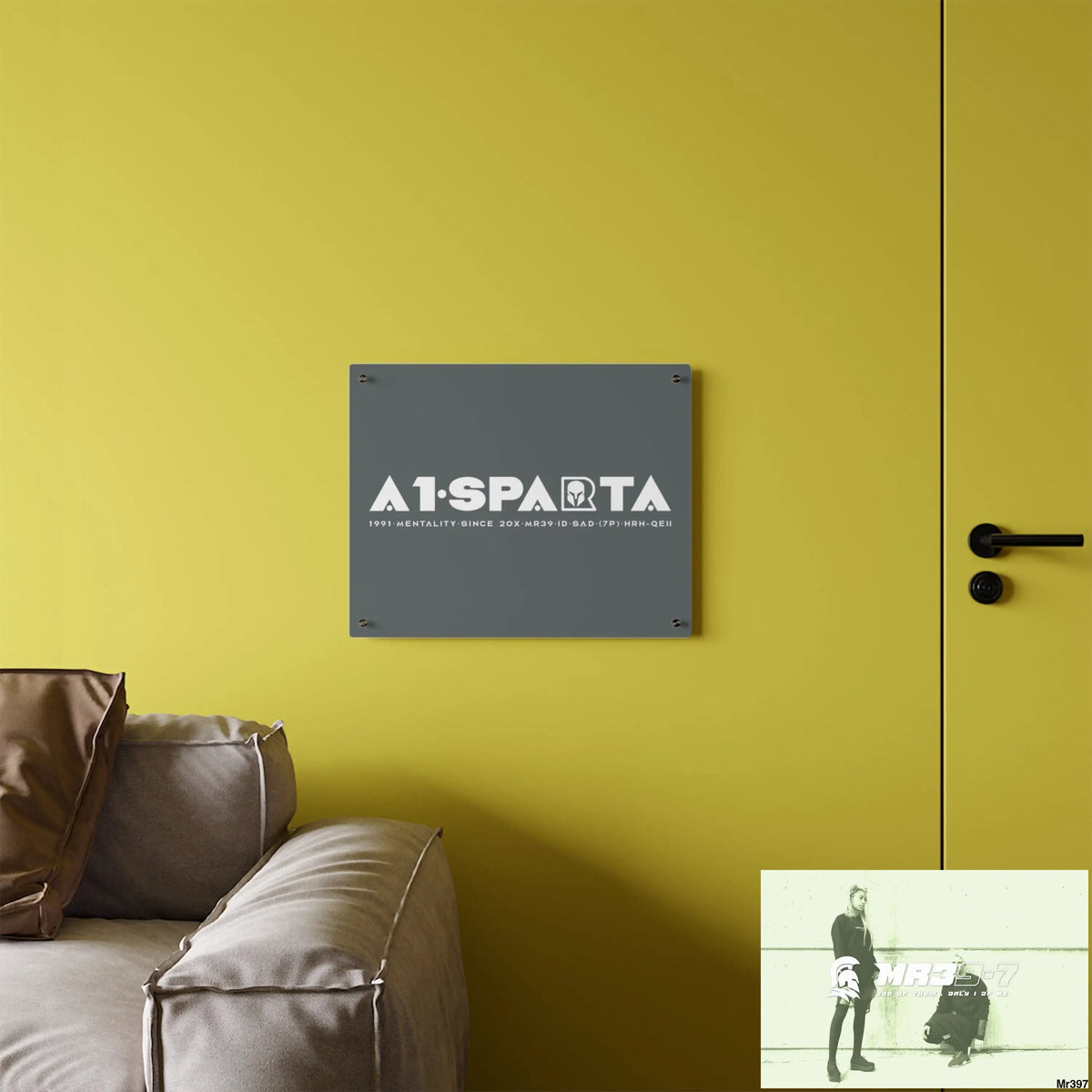 A1-Peace Sparta Acrylic Wall Art Panels Home Decor
