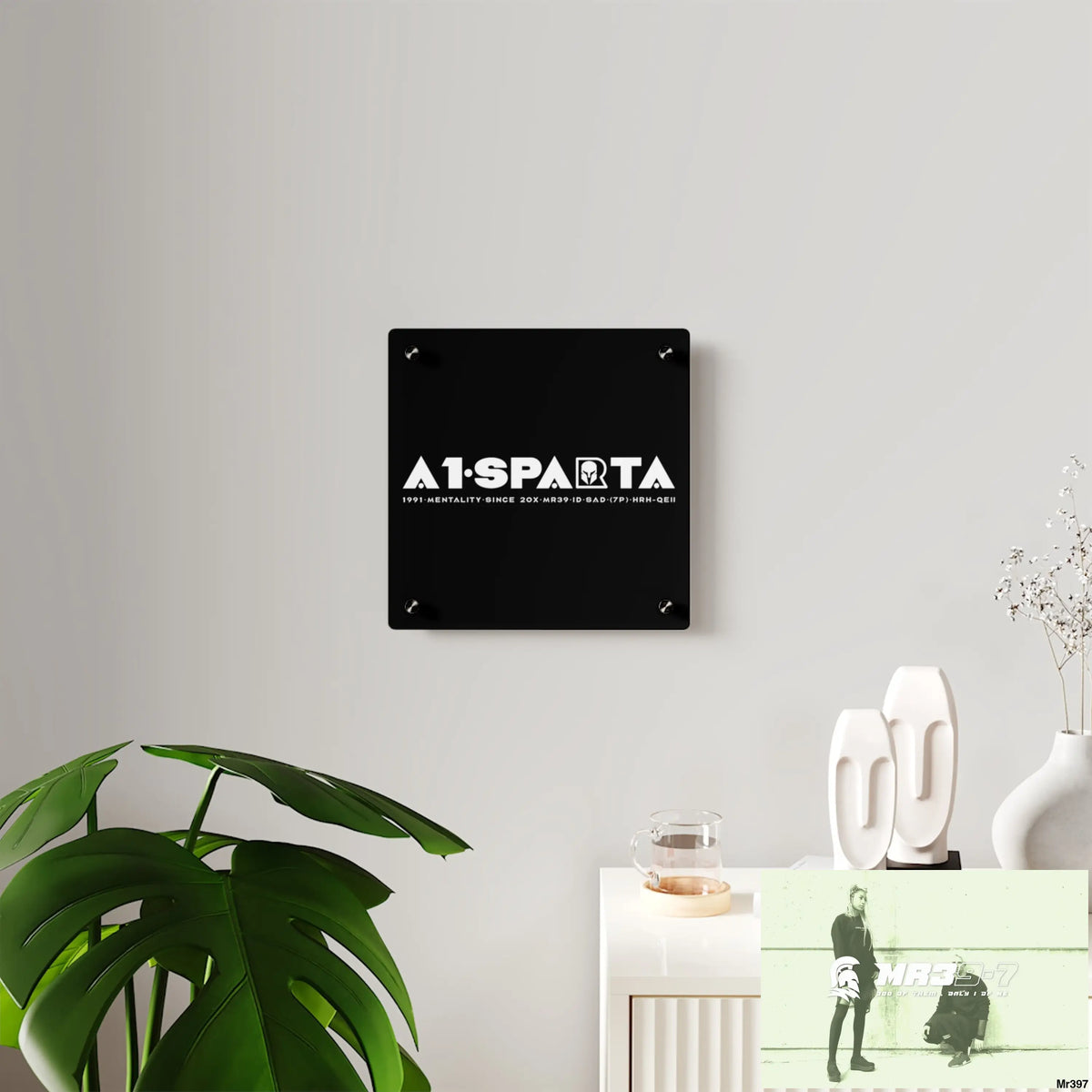 A1-Peace Sparta Acrylic Wall Art Panels Home Decor