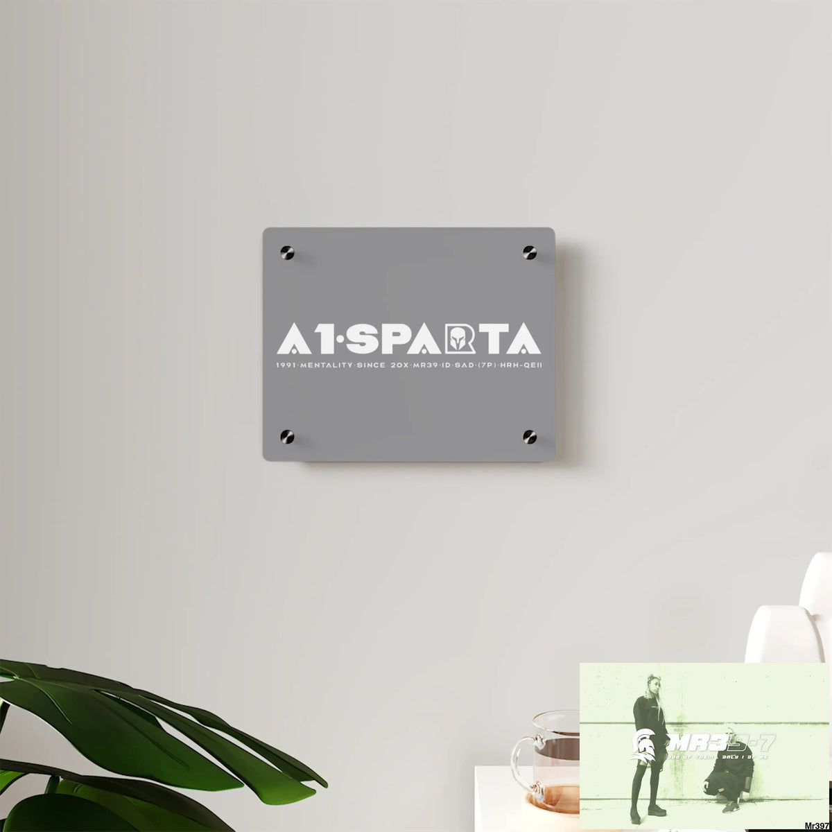 A1-Peace Sparta Acrylic Wall Art Panels Home Decor