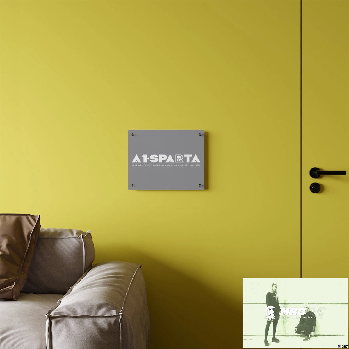 A1-Peace Sparta Acrylic Wall Art Panels Home Decor